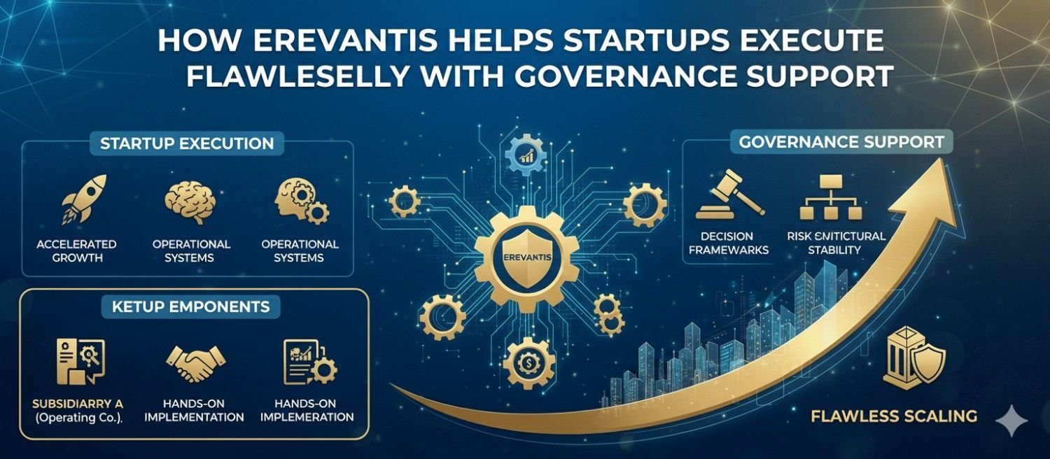How Erevantis Helps Startups Execute Flawlessly with Governance Support